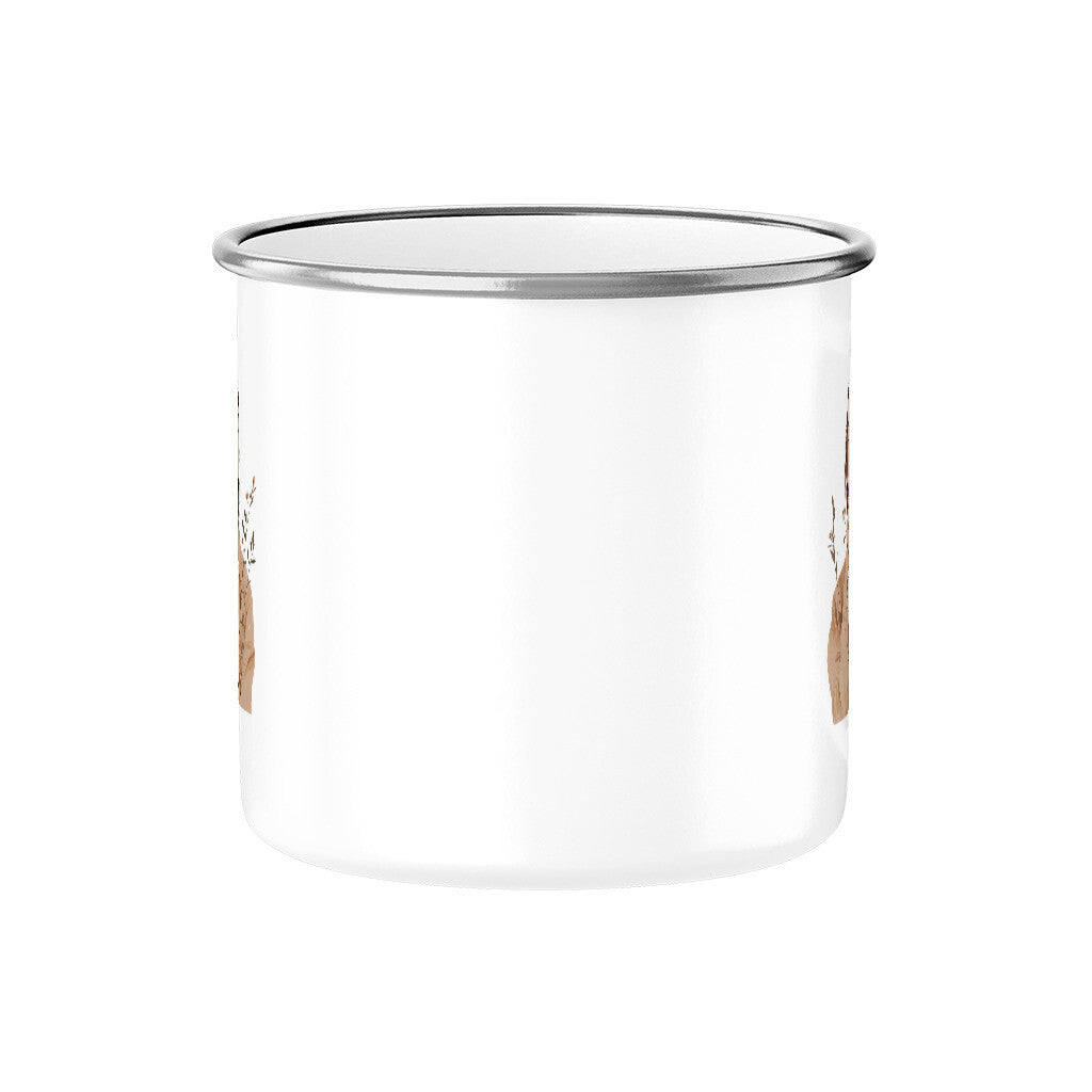 Emaille Tasse Quiet Bloom