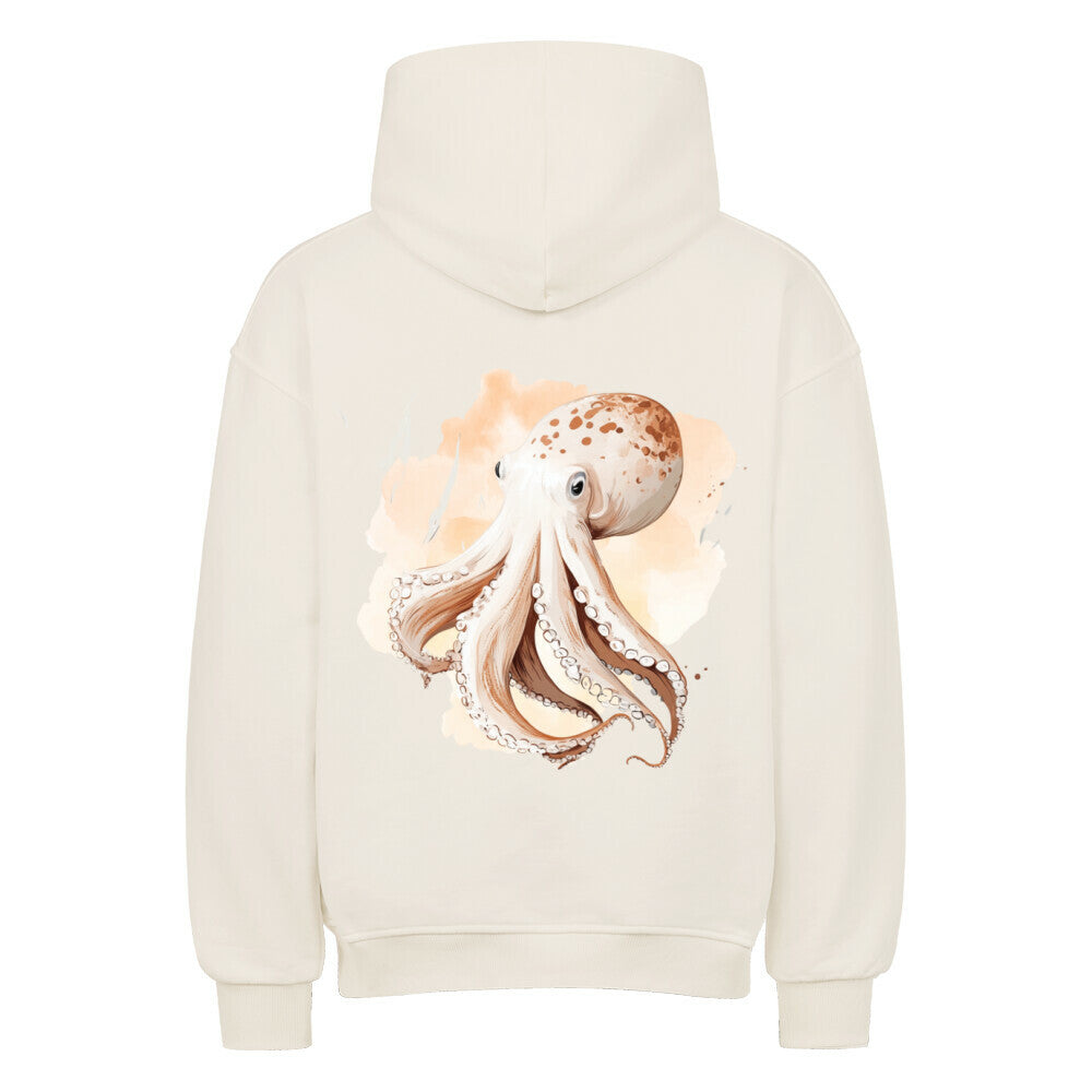 Kuscheliger Oversized Hoodie Qualle