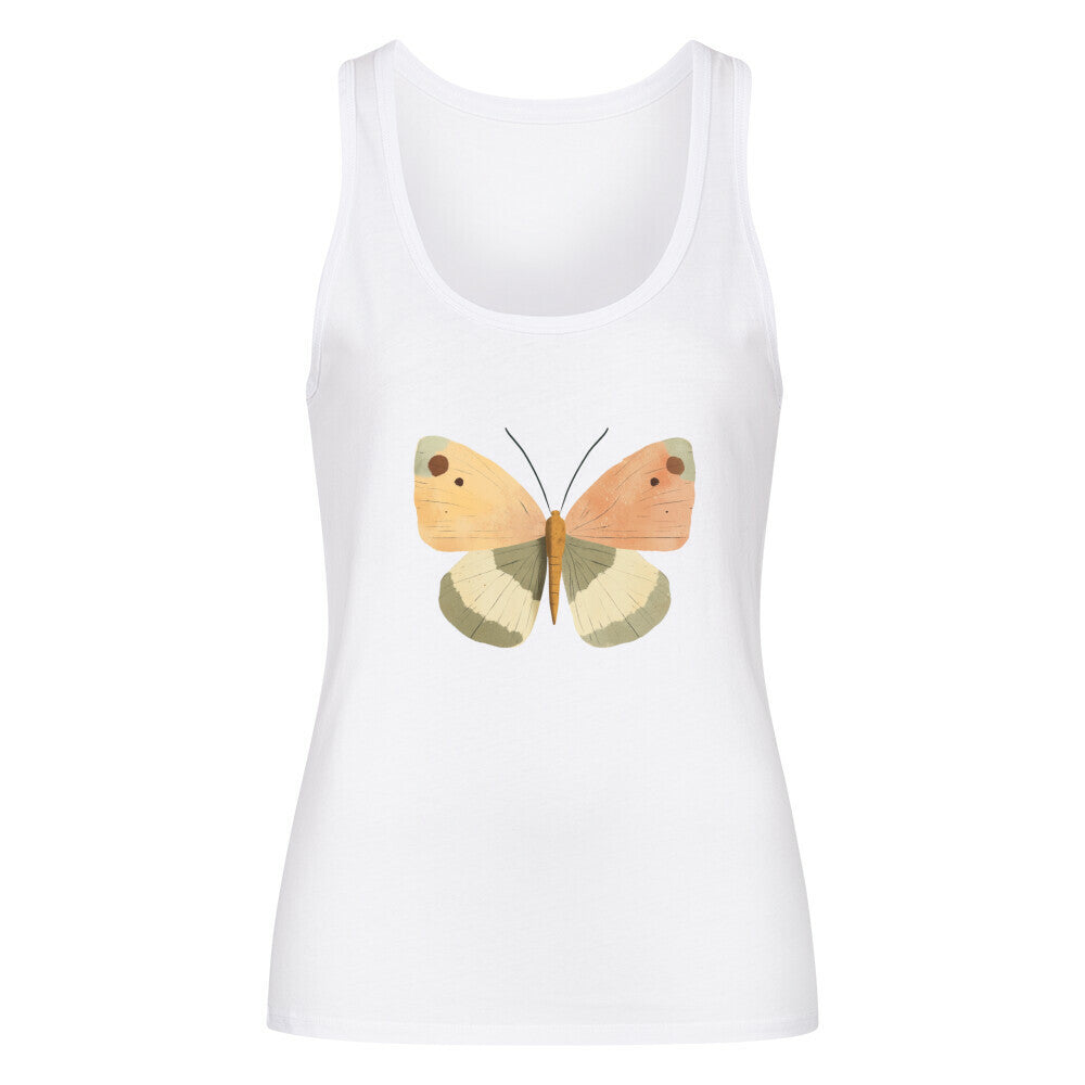 Premium Organic Tanktop Women Butterfly