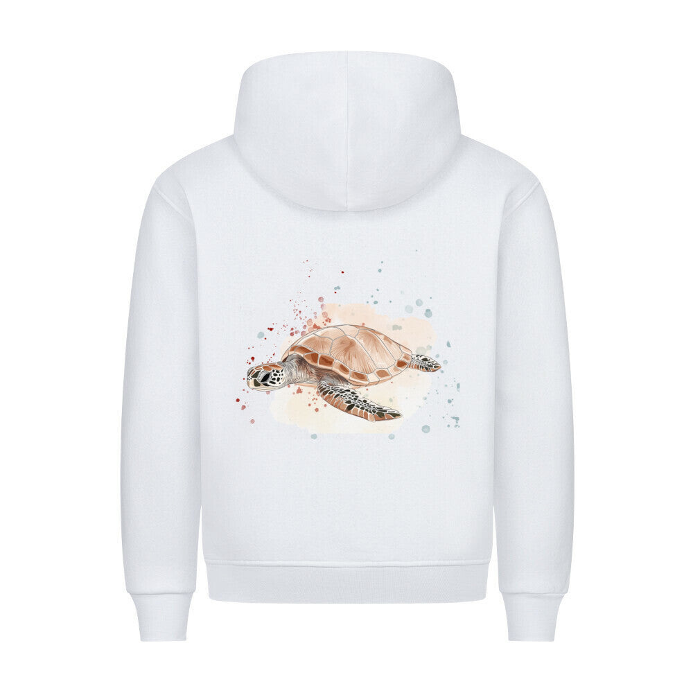 Premium Organic Hoodie Women – Mit Schildkröten-Design für entspannten Stil