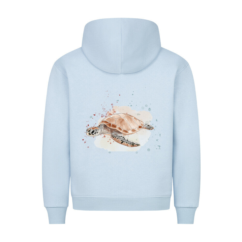 Premium Organic Hoodie Women – Mit Schildkröten-Design für entspannten Stil