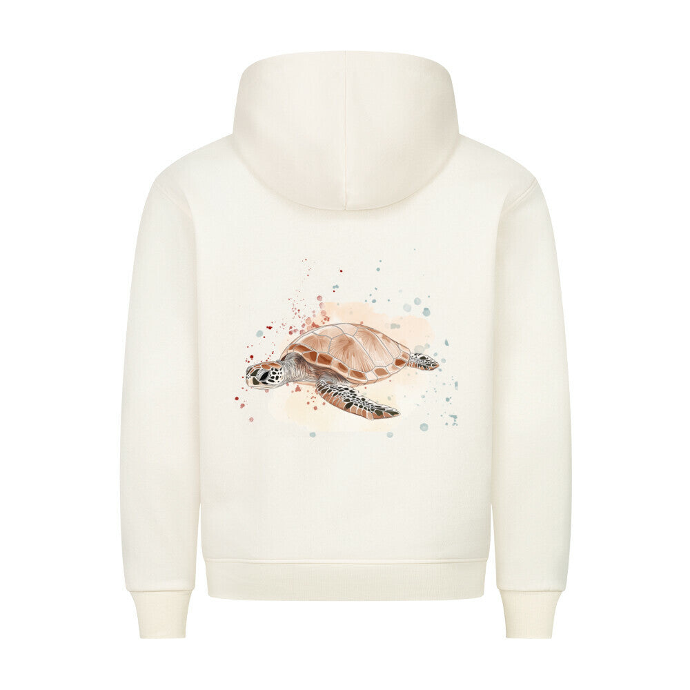 Premium Organic Hoodie Women – Mit Schildkröten-Design für entspannten Stil